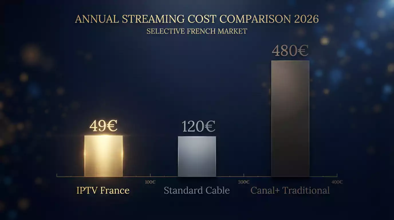 IPTV France Pro 12 Mois — Meilleur Prix 2026 | IPTV France Pro 4K